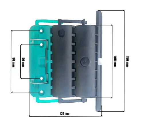 Fiche détaillée attaches Clicksur pour lame 8mm volet roulant