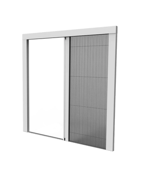 Moustiquaire plissée porte simple montage rapide sur mesure