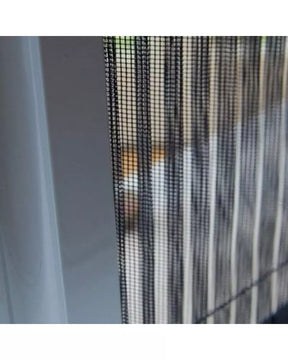 Porte plissée sur mesure deux vantaux anti-insectes