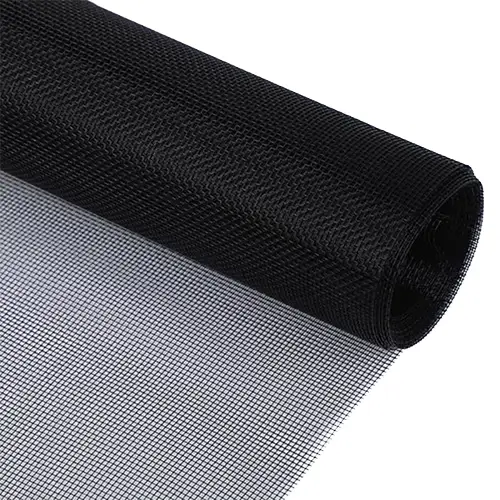 Toile noire personnalisable pour moustiquaire sur mesure